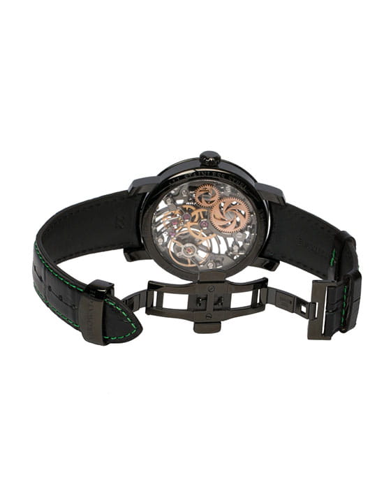 Aerowatch Aerowatch 50931 NO10 механические мужские часы часы крупный план черный циферблата